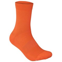 Носки велосипедные POC Fluo Sock Mid, Fluorescent Orange, S (PC 651429050SML1)