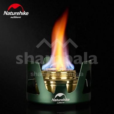 Горелка спиртовая Naturehike NH Alcohol Burner Steel NH18L001-T, Green (6927595725696)